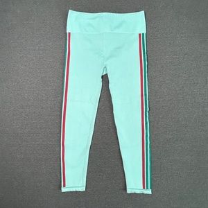 Fabletics | Side Stripe Full Length Thick Compression Leggings | Size XL